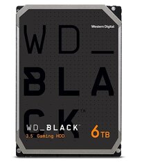 Жесткий диск Western Digital Black, 6TB|SATA|128 MB|7200 rpm|3,5"|WD6004FZWX цена и информация | Внутренние жёсткие диски (HDD, SSD, Hybrid) | 220.lv