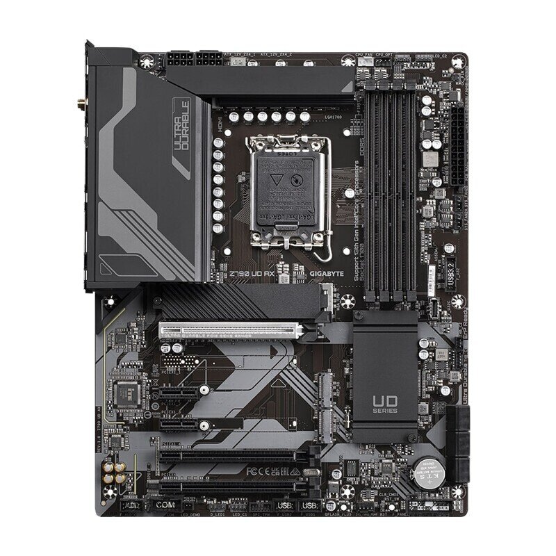 Gigabyte Z790 UD AX (rev. 1.0), ATX, LGA 1700, DDR5, WIFI cena un informācija | Mātesplates | 220.lv