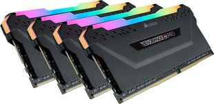 Corsair Vengeance RGB Pro, 32ГБ (4x8ГБ), DDR4, 3200МГц (CMW32GX4M4Z3200C16) цена и информация | Оперативная память (RAM) | 220.lv