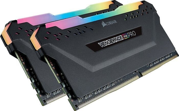 Corsair Vengeance RGB Pro, 64GB (2x32GB), DDR4, 3200MHz (CMW64GX4M2E3200C16) cena un informācija | Operatīvā atmiņa (RAM) | 220.lv