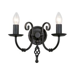 Sienas lampa Elstead Lighting Artisan ART2-BLACK cena un informācija | Sienas lampas | 220.lv