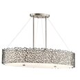 Piekaramā lampa Elstead Lighting Silver coral KL-SILVER-CORAL-ISLE