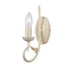 Sienas lampa Elstead Lighting Olivia OV1-IVORY-GOLD cena un informācija | Sienas lampas | 220.lv