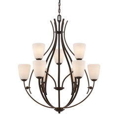 Piekaramā lampa Elstead Lighting Chantilly QZ-CHANTILLY9 cena un informācija | Lustras | 220.lv