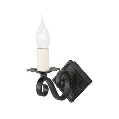 Sienas lampa Elstead Lighting Rectory RY1A-BLACK cena un informācija | Sienas lampas | 220.lv