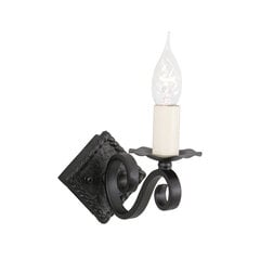 Sienas lampa Elstead Lighting Rectory RY1A-BLACK cena un informācija | Sienas lampas | 220.lv