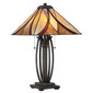 Galda lampa Elstead Lighting Asheville QZ-ASHEVILLE-TL cena un informācija | Galda lampas | 220.lv