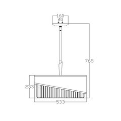 Piekaramā lampa Elstead Lighting Gigi HK-GIGI-3P cena un informācija | Piekaramās lampas | 220.lv