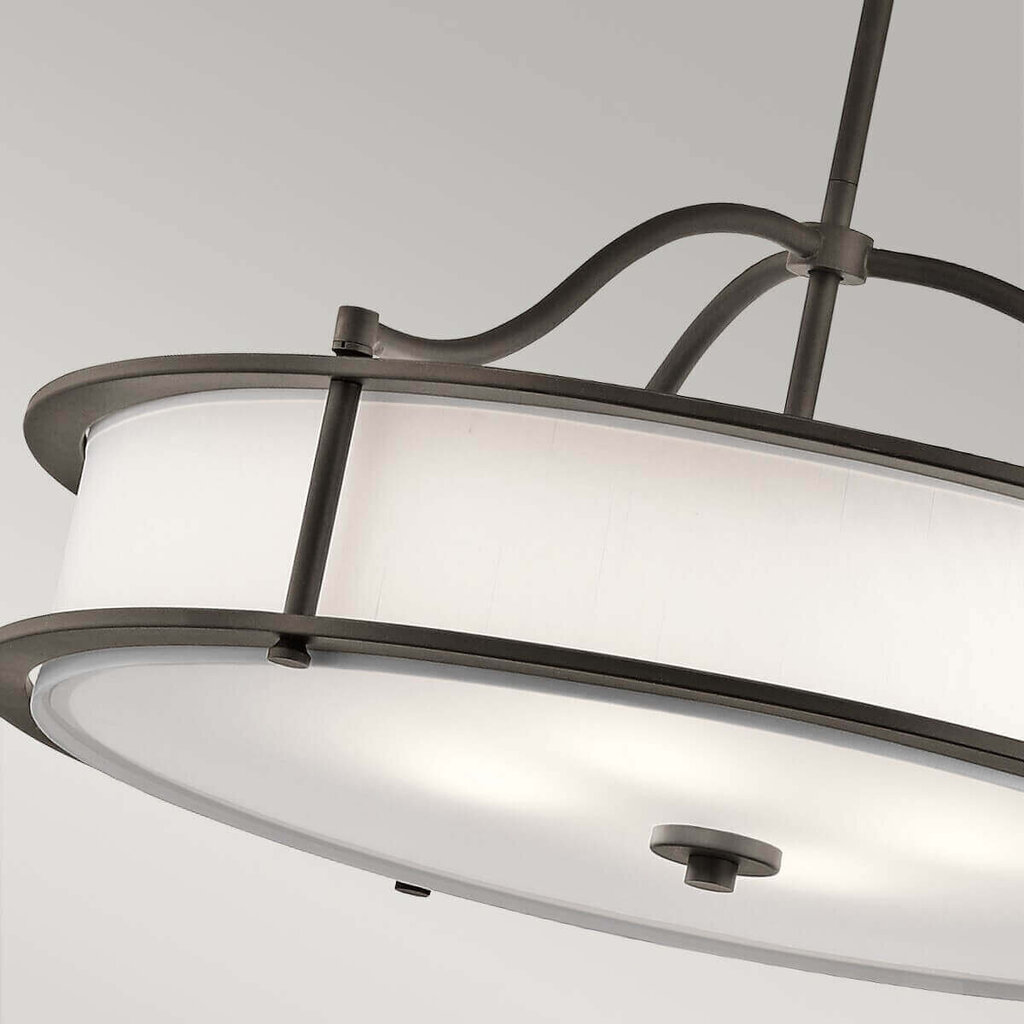 Piekaramā lampa Elstead Lighting Emory KL-EMORY-P-M-OZ cena un informācija | Lustras | 220.lv