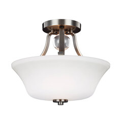 Griestu vannas istabas lampa Elstead Lighting Evington FE-EVINGTON-SF-SN cena un informācija | Griestu lampas | 220.lv