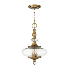 Piekaramā lampa Elstead Lighting Wexley HK-WEXLEY-3P-HB цена и информация | Люстры | 220.lv