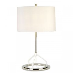 Galda lampa Elstead Lighting Vicenza VICENZA-TL-WPN cena un informācija | Galda lampas | 220.lv