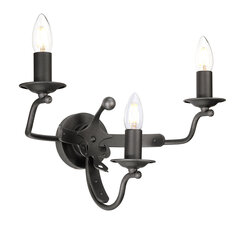 Sienas lampa Elstead Lighting Windsor graphite WINDSOR-W3-GR cena un informācija | Sienas lampas | 220.lv