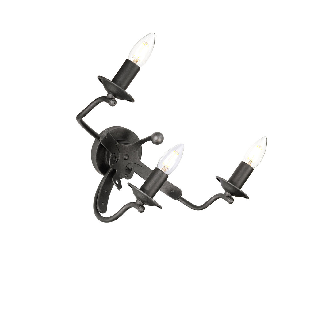 Sienas lampa Elstead Lighting Windsor graphite WINDSOR-W3-GR cena un informācija | Sienas lampas | 220.lv