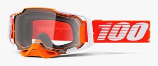 Sniega brilles MX 100% Armega Regal, sarkans cena un informācija | Slēpošanas brilles | 220.lv
