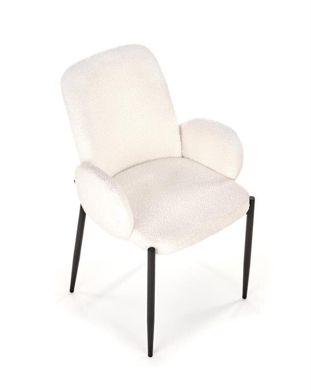 2-u krēslu komplekts Halmar K477, balts cena un informācija | Virtuves un ēdamistabas krēsli | 220.lv