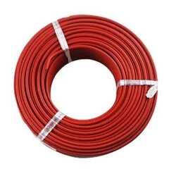 PV kabelis 4mm sarkans, 200m cena un informācija | Kabeļi un vadi | 220.lv