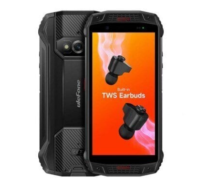 Ulefone Armor 15, Dual SIM, 6/128GB, Black цена и информация | Mobilie telefoni | 220.lv