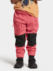 Didriksons весенне-осенние детские штаны softshell LÖVET, кораллового цвета цена и информация | Штаны для девочек | 220.lv