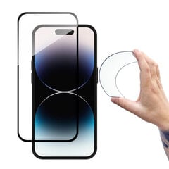 Wozinsky Full Cover Flexi Nano Glass iPhone 14 Pro cena un informācija | Ekrāna aizsargstikli | 220.lv