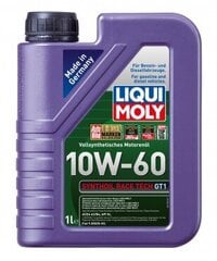 Liqui Moly motoreļļa Synthoil Race Tech GT1 10W-60, 1l cena un informācija | Motoreļļas | 220.lv