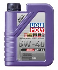 Моторное масло Liqui Moly Diesel Synthoil 5W-40, 1l цена и информация | Моторное масло | 220.lv