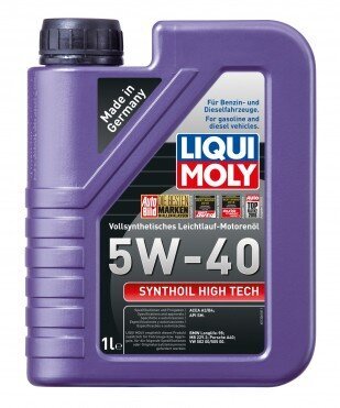 Liqui Moly motoreļļa Synthoil High Tech 5W-40, 1l cena un informācija | Motoreļļas | 220.lv