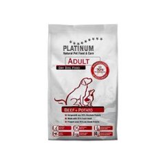 Сухой корм для взрослых собак с говядиной и картофелем Platinum Adult/ 1.5 кг цена и информация | Сухой корм для собак | 220.lv