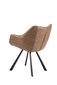 2-u krēslu komplekts Element Veronica Designer chair, Brown cena un informācija | Virtuves un ēdamistabas krēsli | 220.lv