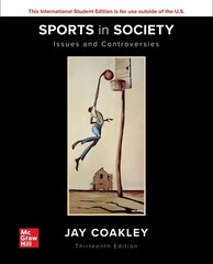ISE Sports in Society: Issues and Controversies 13th edition cena un informācija | Sociālo zinātņu grāmatas | 220.lv