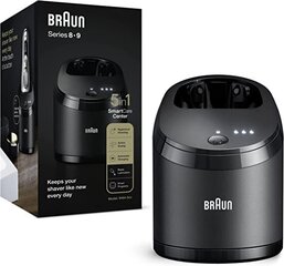 Центр очистки Braun Shaver 5-в-1 SmartCare для электробритв серий 8 и 9, гигиенической эпиляции и автоматической зарядки, черный цена и информация | Принадлежности для товара красоты | 220.lv