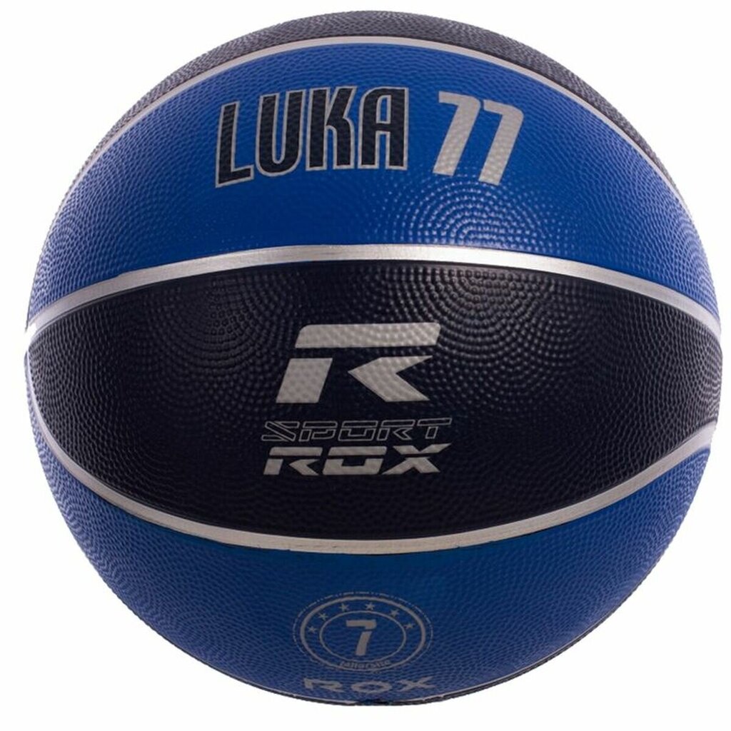 Баскетбольный мяч Rox Luka 77, синий, 7 цена | 220.lv