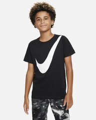 Детская футболка Nike DX1195*010, черная, 196151069383 цена и информация | Рубашки для мальчиков | 220.lv