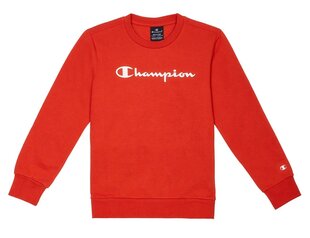 Champion bērnu sporta krekls 305360*RS062, sarkans 8054112597363 цена и информация | Свитеры, жилетки, пиджаки для мальчиков | 220.lv