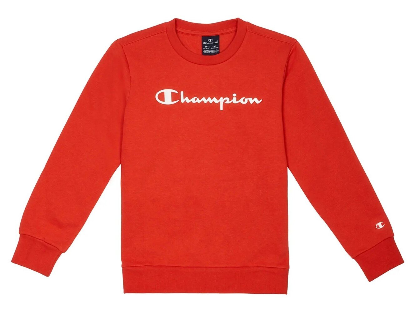 Champion bērnu sporta krekls 305360*RS062, sarkans 8054112597363 цена и информация | Zēnu jakas, džemperi, žaketes, vestes | 220.lv