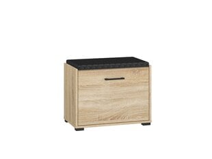 Шкаф для прихожей ML Meble Caro 01, коричневый цена и информация | Комоды, тумбочки в прихожую | 220.lv