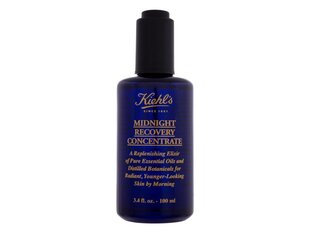 Восстанавливающий концентрат для лица для женщин Kiehls Midnight Recovery, 100 мл цена и информация | Сыворотки для лица, масла | 220.lv