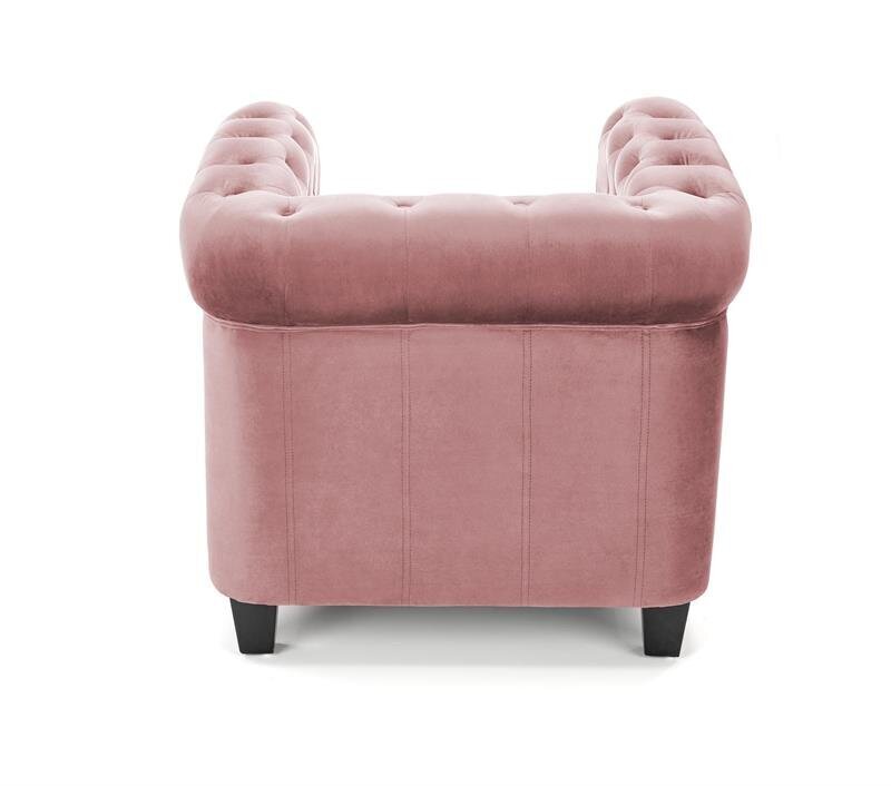 Krēsls Halmar Eriksen, rozā cena un informācija | Atpūtas krēsli | 220.lv