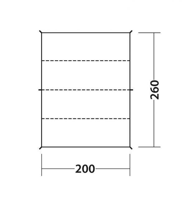 Tents Easy Camp Cliff, 260x200x150 cm, pelēka/smilškrāsas cena un informācija | Teltis | 220.lv