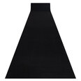 Rugsx ковровая дорожка Rumba, чёрная, 60 см