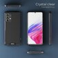 Moozy Xframe Triecienizturīgs vāciņš telefonam Samsung Galaxy A53 5G – divu krāsu caurspīdīgs hibrīda vāciņš ar melnu triecienu absorbējošu TPU apmali цена и информация | Telefonu vāciņi, maciņi | 220.lv