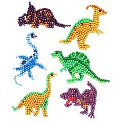 Алмазные мозаичные наклейки-динозавры 5D, 6 шт. цена и информация | Алмазная мозаика | 220.lv