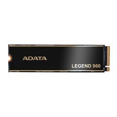Adata Legend 960, 1 ТБ (ALEG-960-1TCS) цена и информация | Внутренние жёсткие диски (HDD, SSD, Hybrid) | 220.lv
