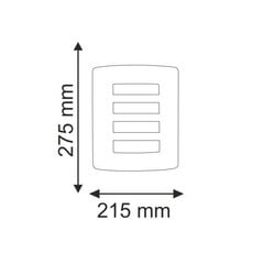 Āra lampa Polux Safon 24W, IP44 cena un informācija | Āra apgaismojums | 220.lv