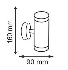 Āra lampa Polux Olimp 35W,IP44 cena un informācija | Āra apgaismojums | 220.lv