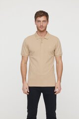 Lee Cooper vīriešu polo krekls BAKO*01, bēšs 3568051675341 cena un informācija | Lee Cooper Apģērbi, apavi, aksesuāri | 220.lv