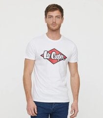 Lee Cooper vīriešu T-krekls AZZIK*01, balts 3568051685685 cena un informācija | Lee Cooper Mājai un remontam | 220.lv