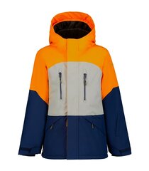 Детская куртка Icepeak 180g Lucka 50029-2*460, оранжевая/светло-серая, 6438535279945 цена и информация | Куртки для мальчиков | 220.lv