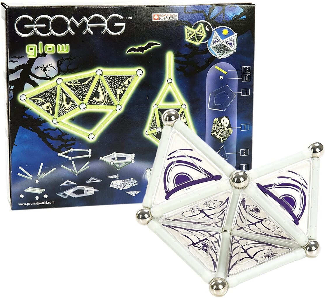 Geomag G331, magnētiskais konstruktors, Glow, 37 daļas цена и информация | Konstruktori | 220.lv