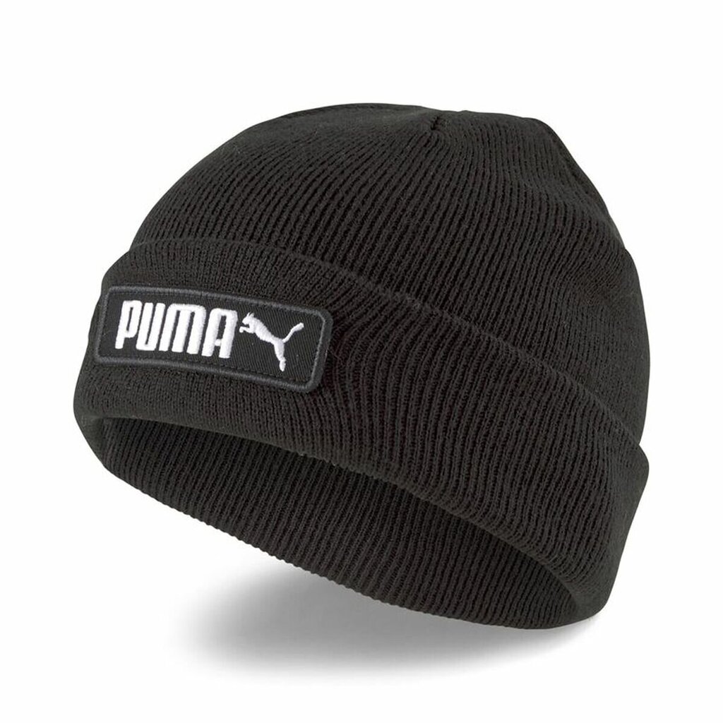 Cepure PUMA Classic Cuff Beanie Jr Black cena un informācija | Cepures, cimdi, šalles zēniem | 220.lv